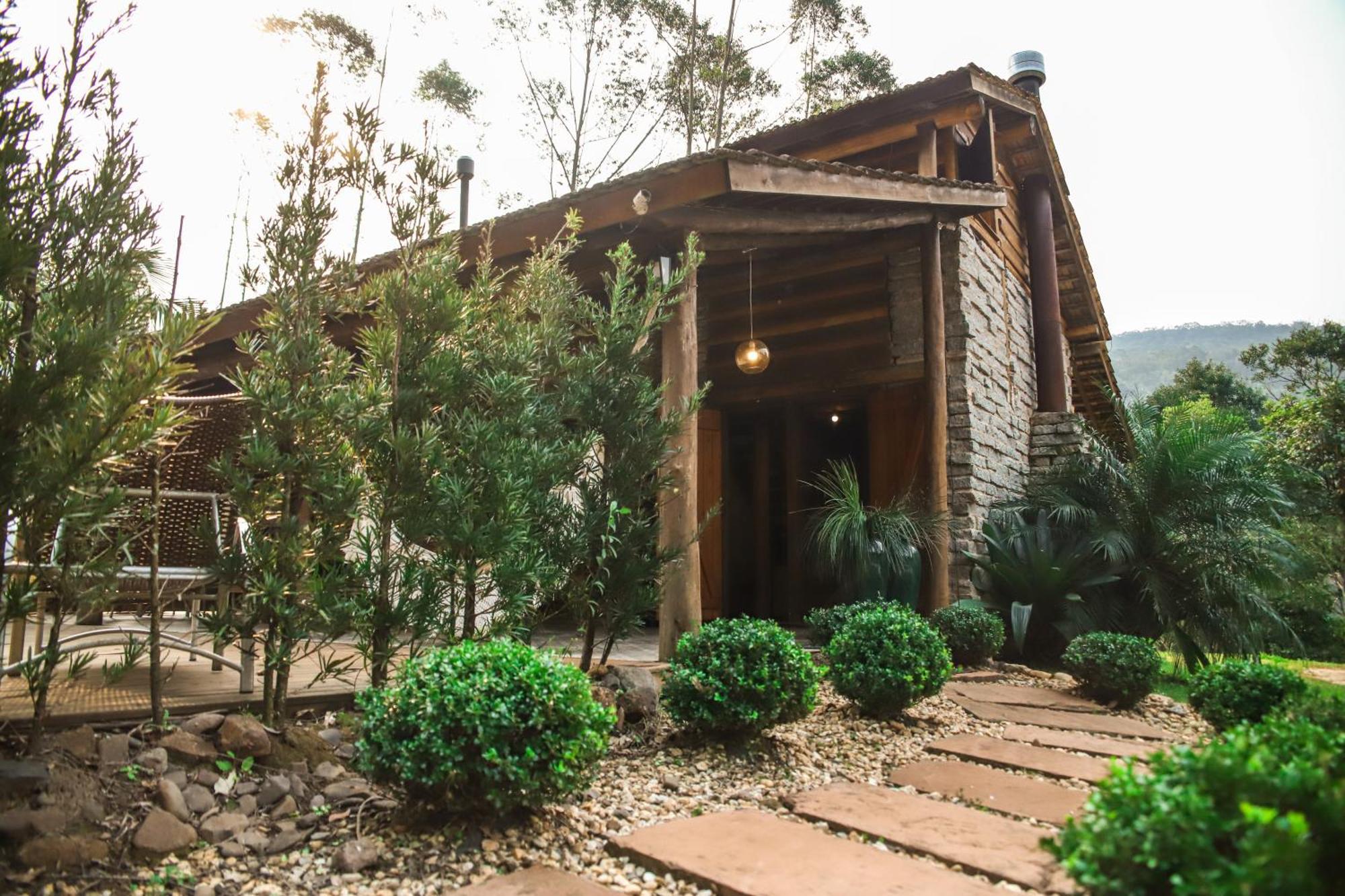 Chale Casa De Pedra, Vivenda Serra Velha, Chales De Montanha Timbe do Sul Zewnętrze zdjęcie