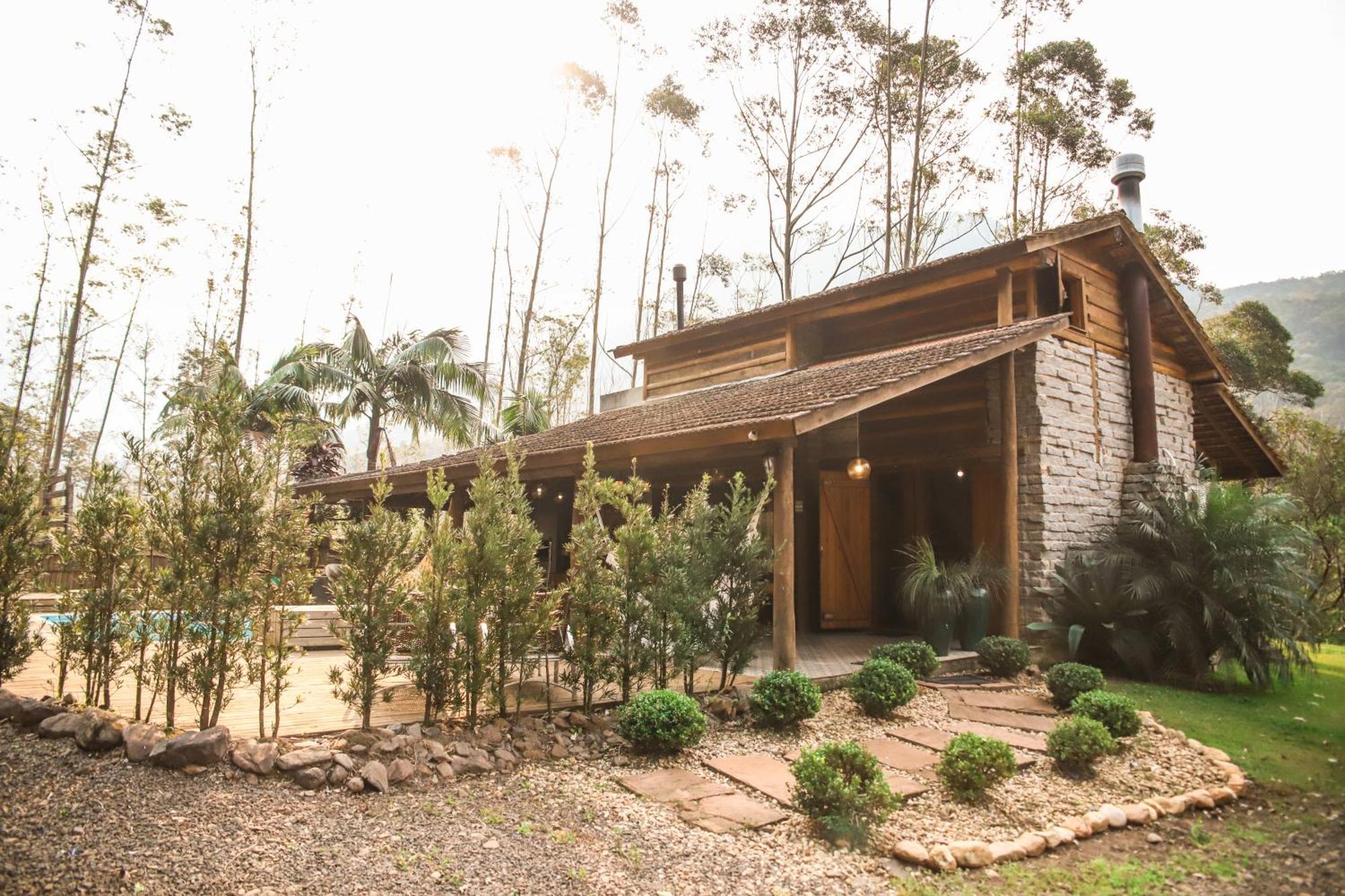 Chale Casa De Pedra, Vivenda Serra Velha, Chales De Montanha Timbe do Sul Zewnętrze zdjęcie
