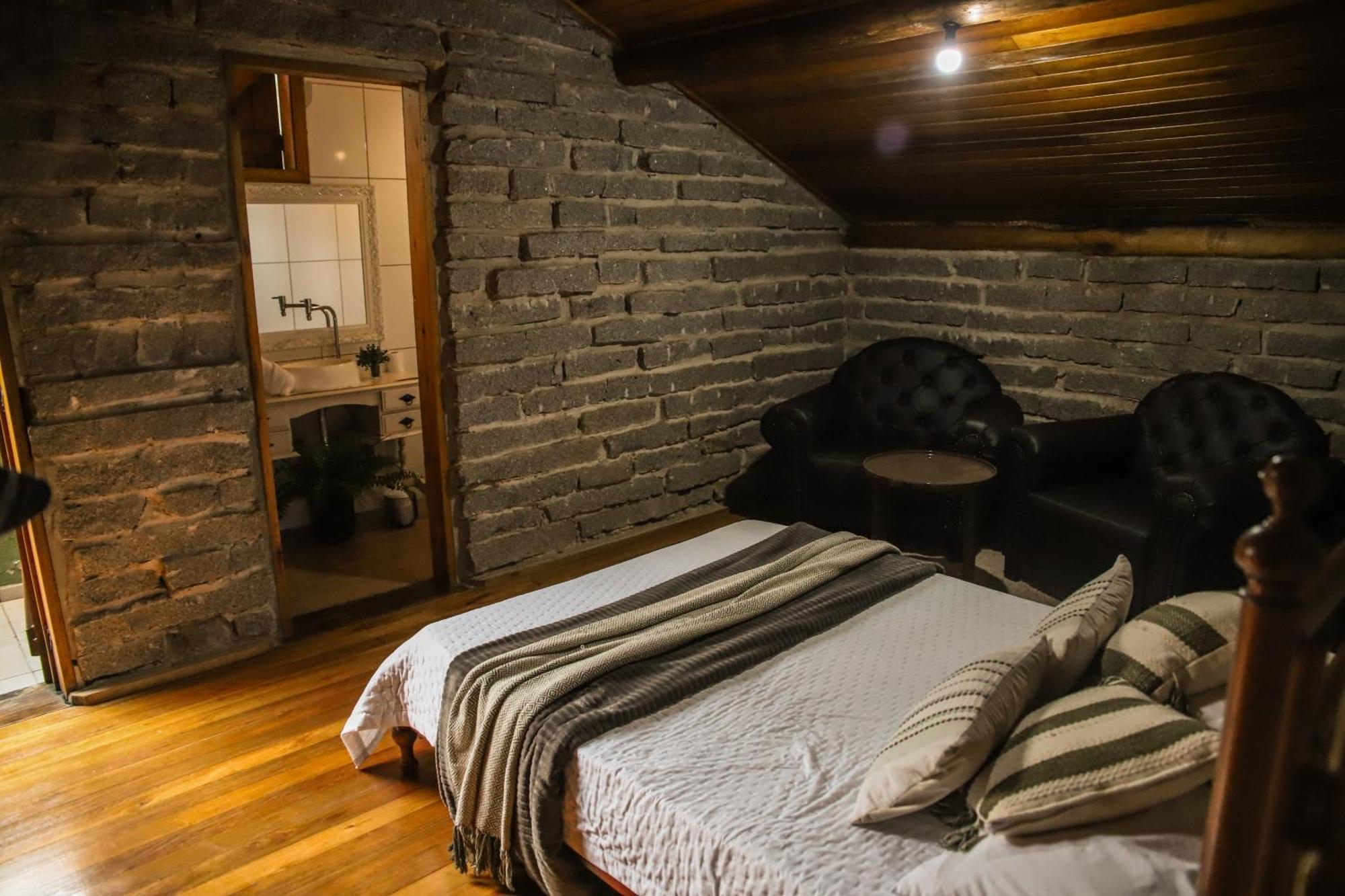 Chale Casa De Pedra, Vivenda Serra Velha, Chales De Montanha Timbe do Sul Zewnętrze zdjęcie